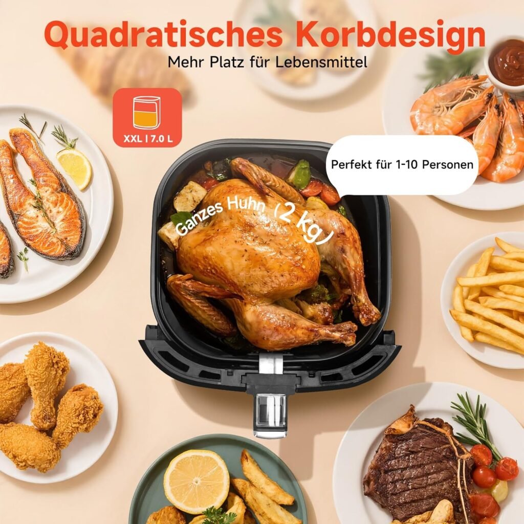 Aigostar Heißluftfritteuse XXL 7