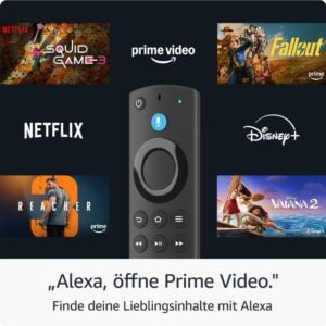 Amazon Fire TV 4 Serie mit alexa