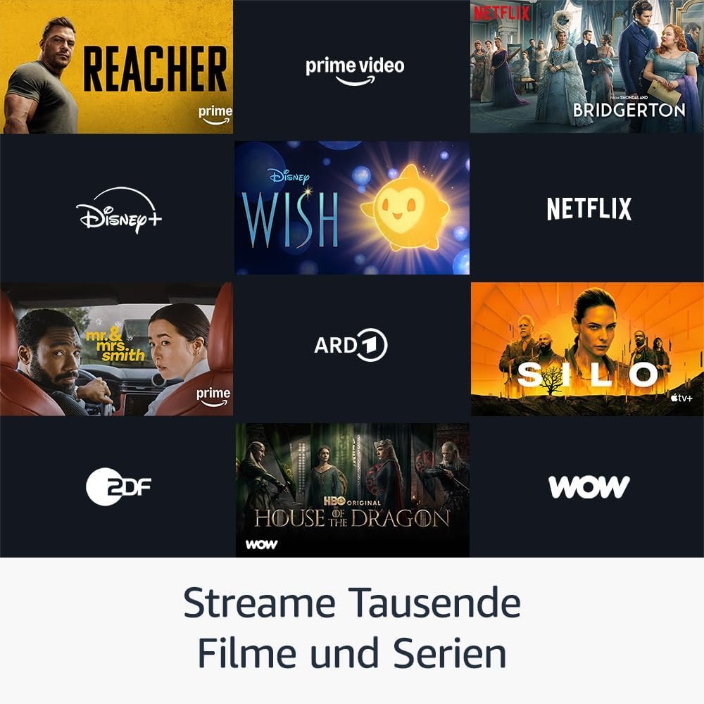 Amazon Fire TV Stick 4K stream filme und serien