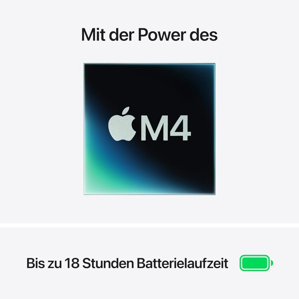 Apple MacBook Air 15″ (M4, 16GB RAM, 256GB SSD)