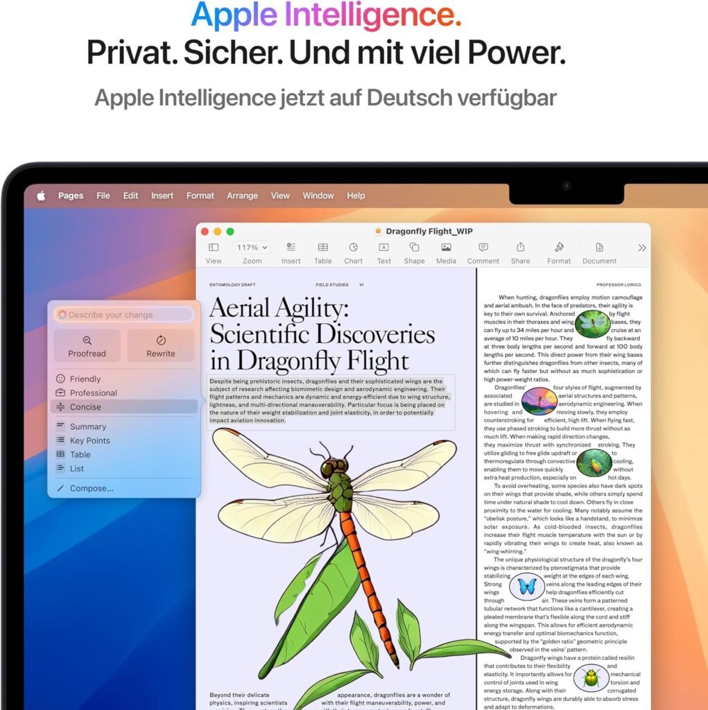 Apple MacBook Air 15 appel intelligence