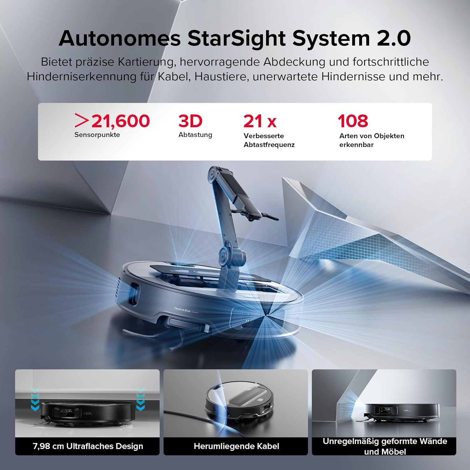 Der Roborock Saros Z70 starsight