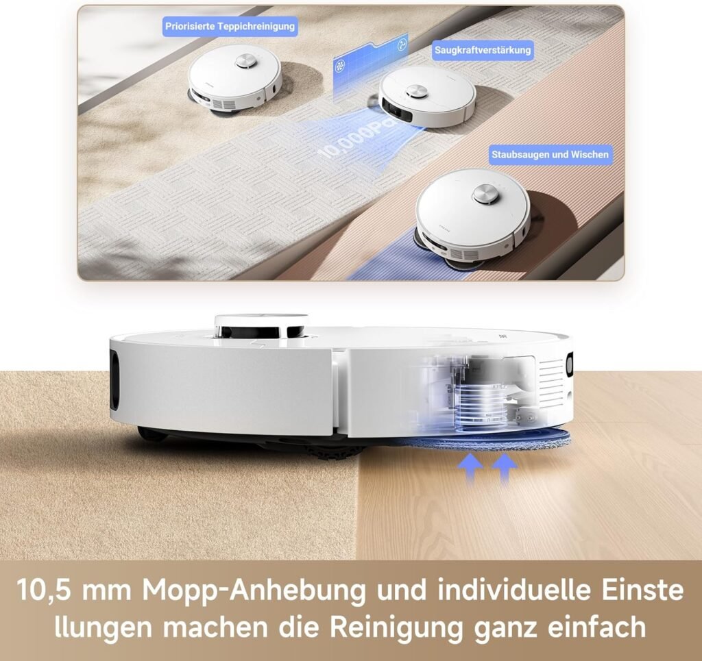 Dreame L10s Ultra Mopp-anhebung