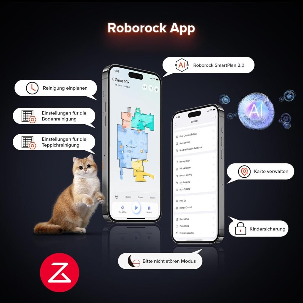 Roborock Saros 10R app