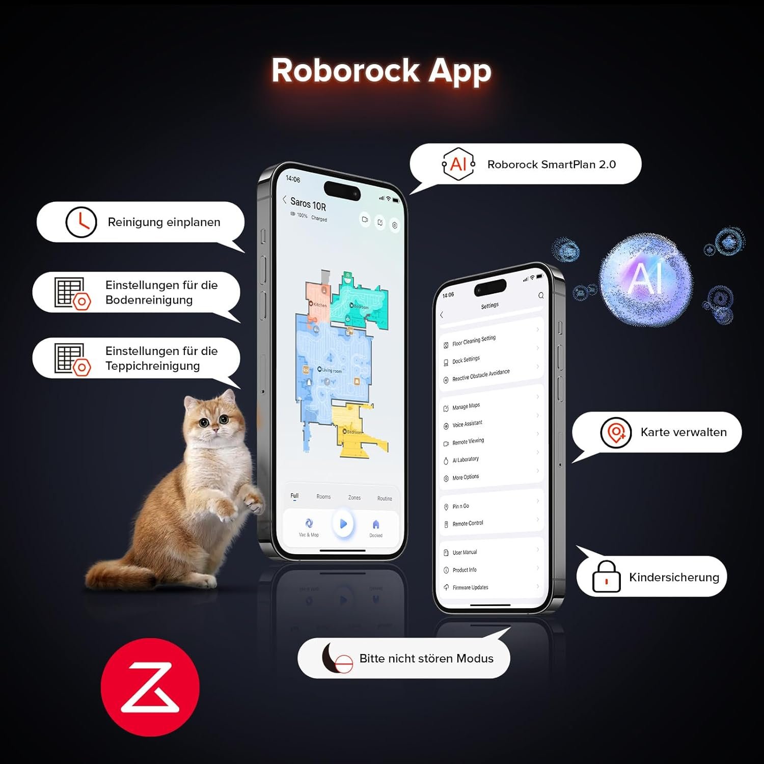 Roborock Saros 10R app