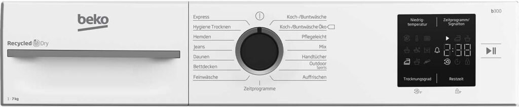 Beko BM3T37210W1 Wäschetrockner 7KG