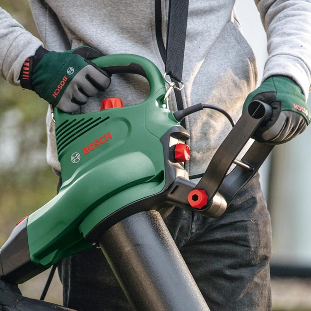 Bosch elektrischer Laubsauger Test
