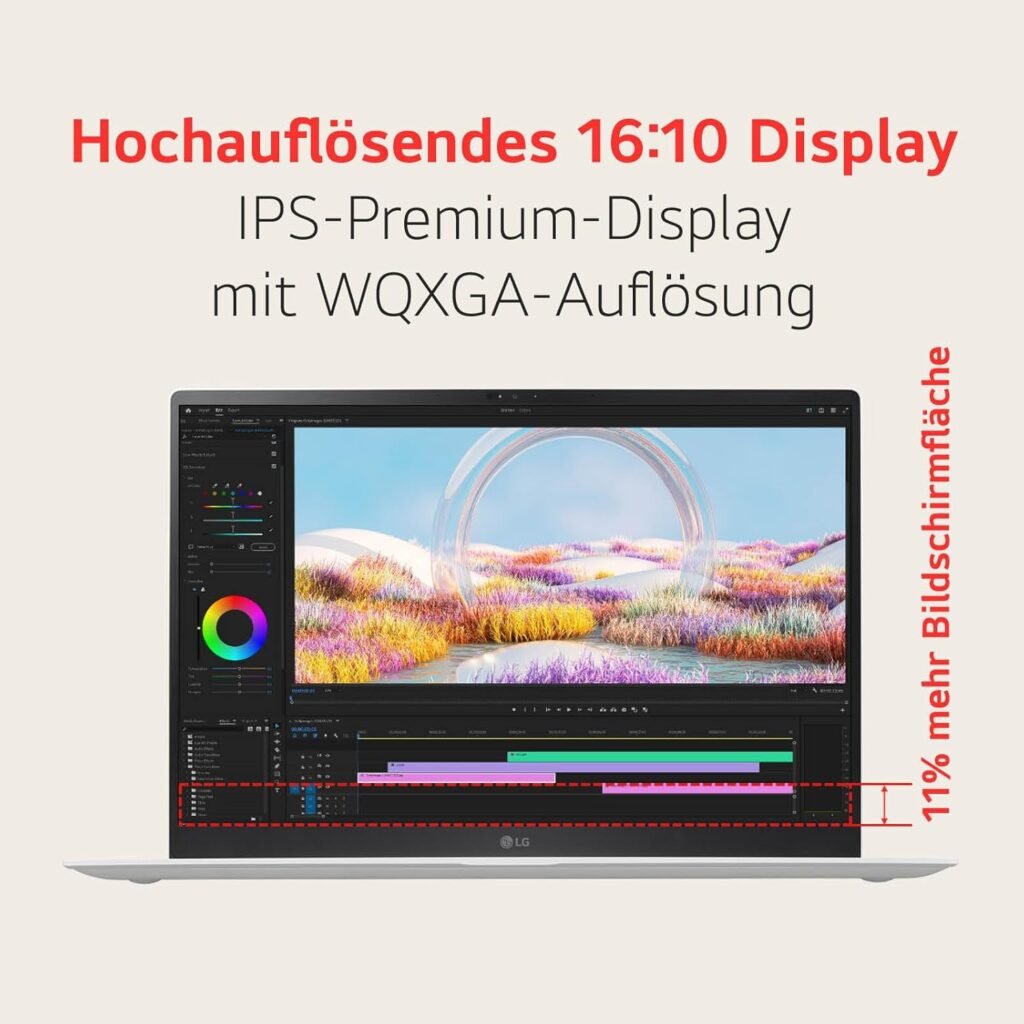 LG gram Pro Notebook - 16-10 Display