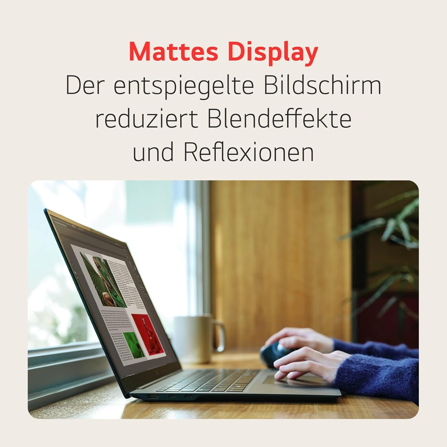 LG gram Pro Notebook mi mattes display