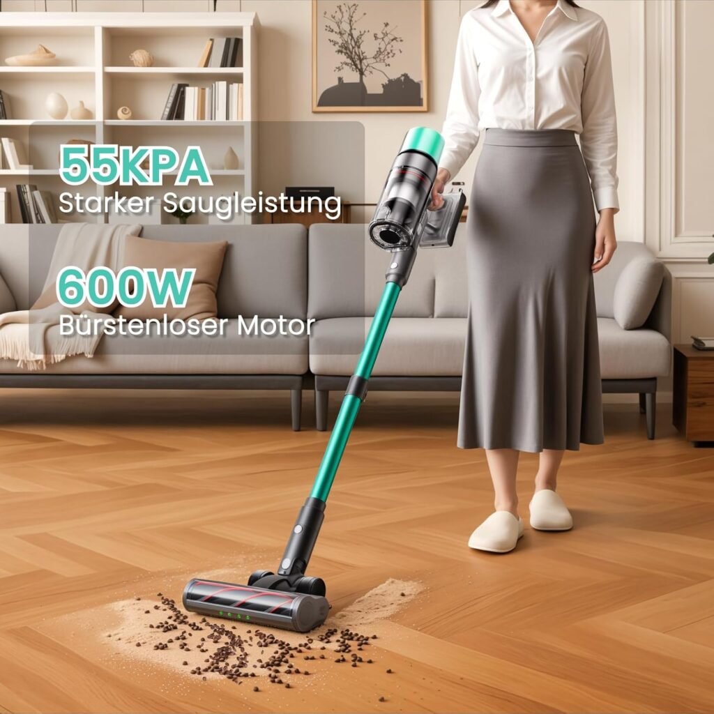 SmartAI V5 Akku Staubsauger, 600W