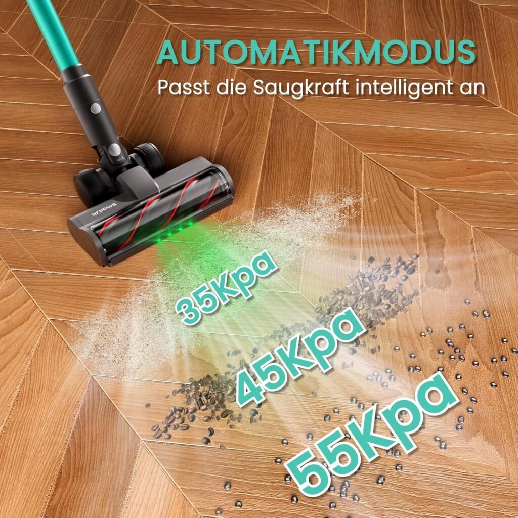 SmartAI V5 Akku Staubsauger mit auotmatikmodus