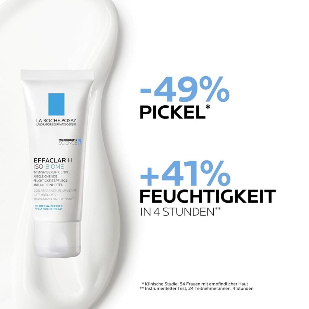 Effaclar H Iso-Biome Feuchtigkeitspflege, bei Akne-Behandlung, 40 ml Bewertung