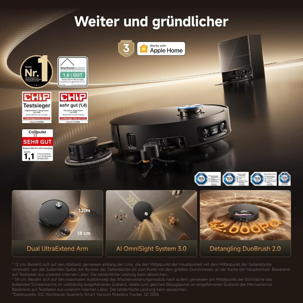 DREAME X60 Pro Ultra Complete Saugroboter Bewertung
