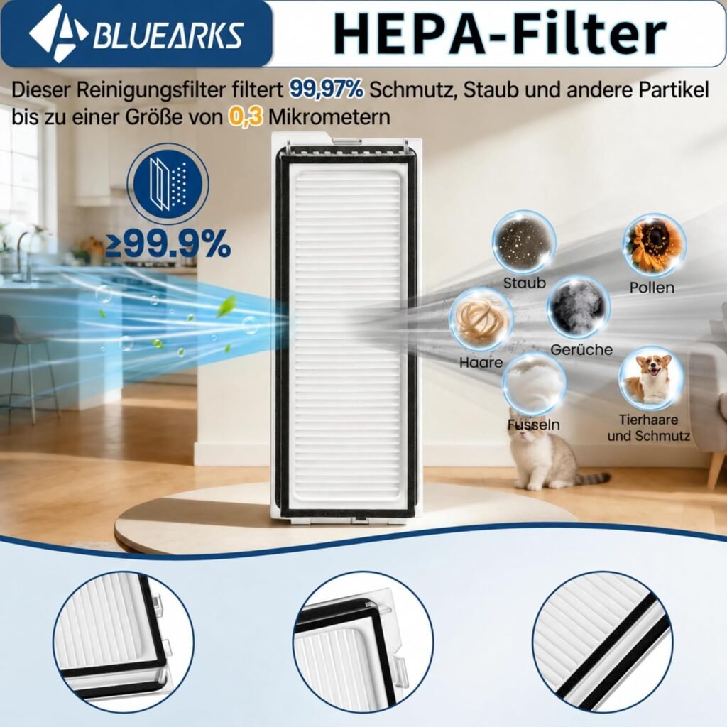 Bluearks Zubehör-Set für Roborock Qrevo S/Pro/MaxV Bewertung