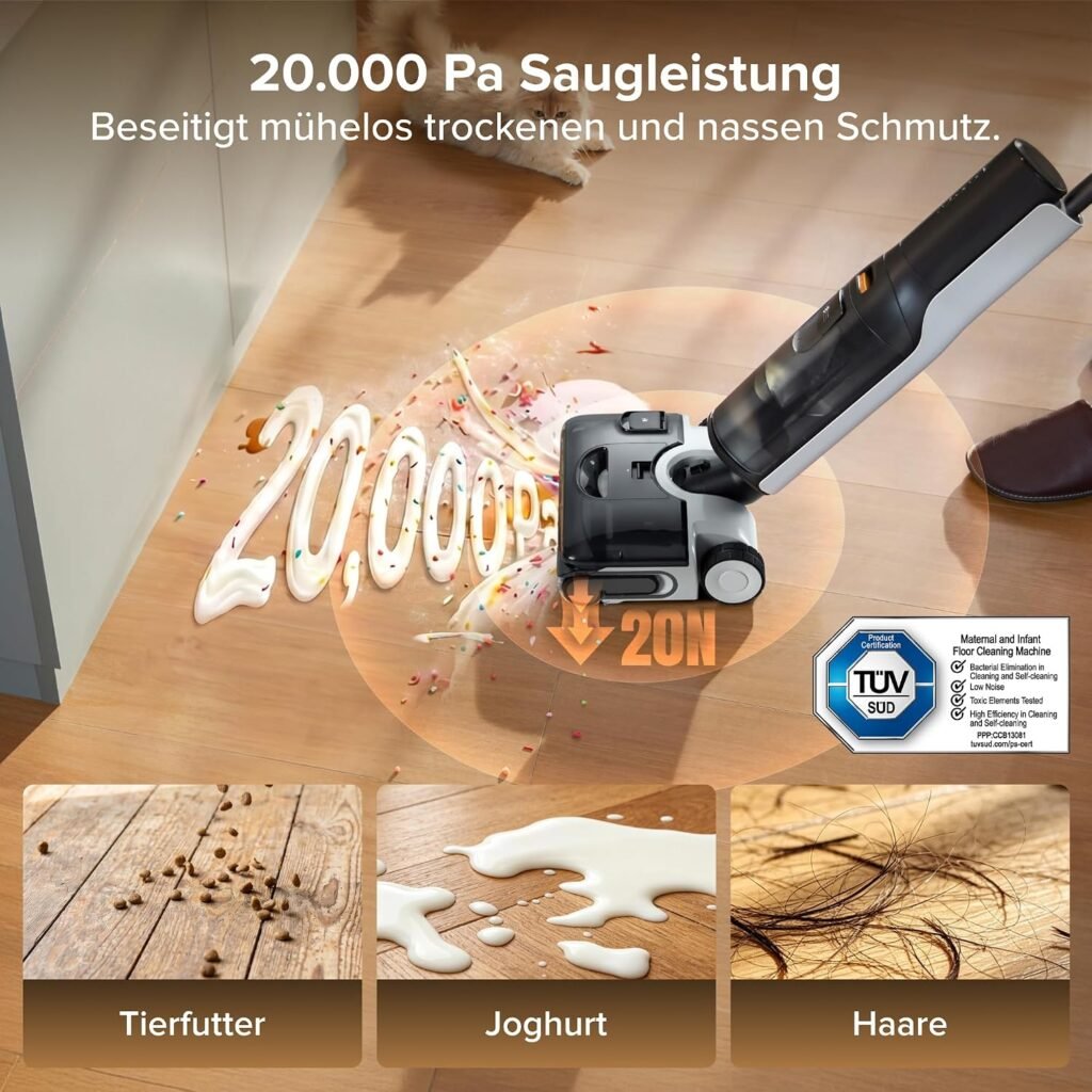 roborock F25 LT Gen 2 Nass Trockensauger, 20.000 Pa, 60 Min Laufzeit Bewertung