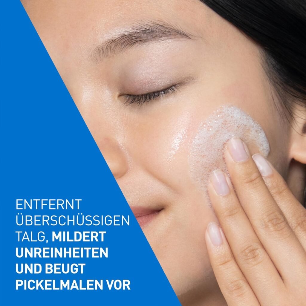 CeraVe porentiefe Reinigung Waschgel für das Gesicht gegen Pickel, 236 ml Bewertung