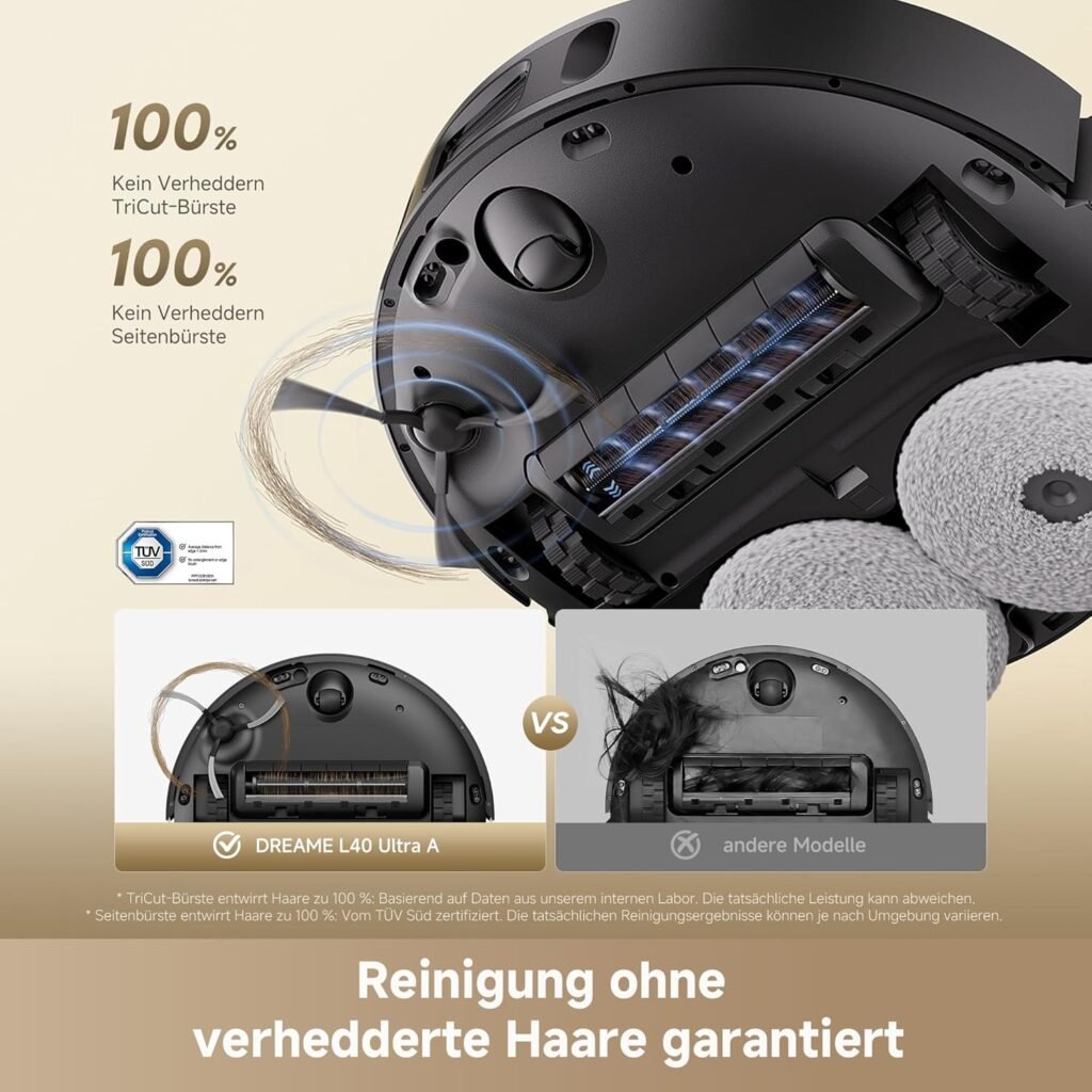 dreame L40 Ultra A Saugroboter mit Wischfunktion Bewertung